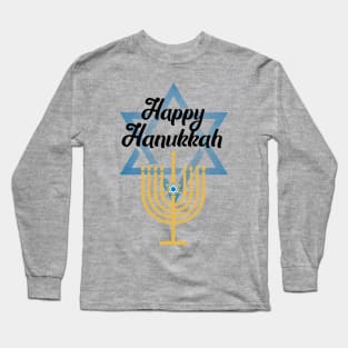 Happy Hanukkah Long Sleeve T-Shirt